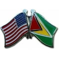 thumbnail image 1 of USA American Guyana Friendship Flag Bike Motorcycle Hat Cap lapel Pin, 1 of 3