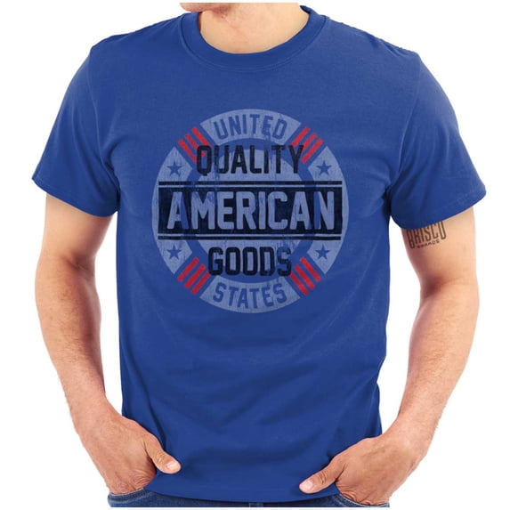 United States American Goods Pride Men's Graphic T Shirt Tees Brisco Brands S