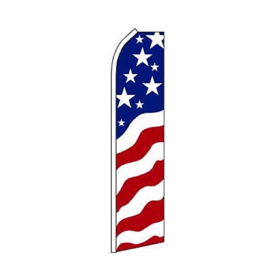 USA American New Glory Swooper Super Feather Advertising Marketing Flag