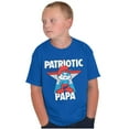 thumbnail image 1 of USA American Patriotic Papa Smurf Boys Kids T Shirt Tees Tops Teen Brisco Brands M, 1 of 6