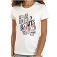 thumbnail image 1 of USA American Steel Blue Collar Pride Womens Slim Fit Graphic Tee Brisco Brands X, 1 of 6