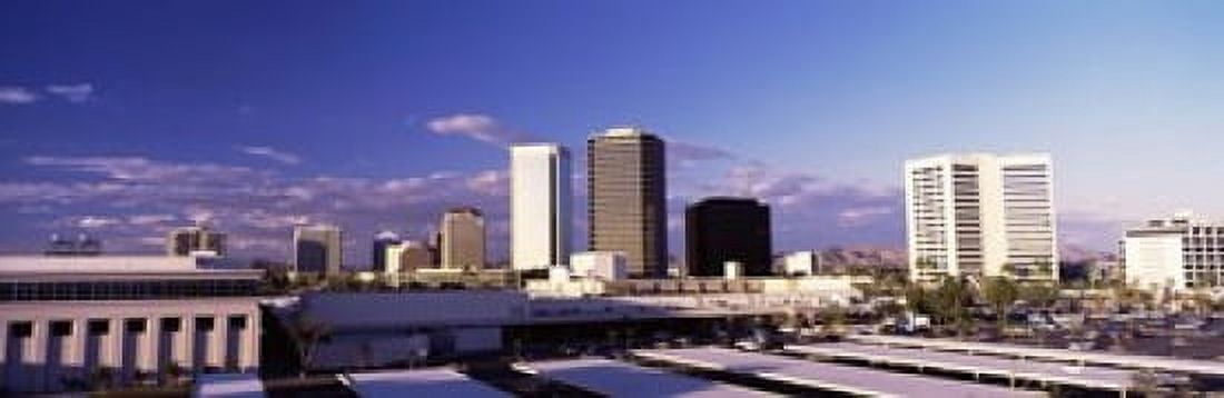 USA Arizona Phoenix Skyline at dawn Canvas Art - Panoramic Images (18 x 6)