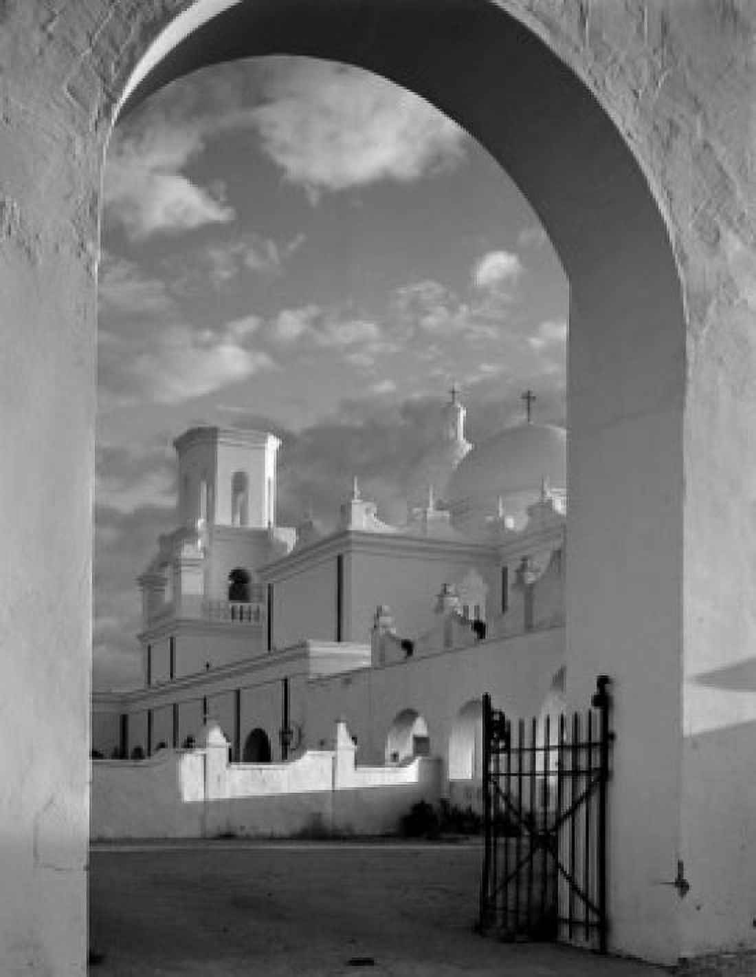 USA Arizona Tucson San Xavier Mission Canvas Art - (24 x 36)