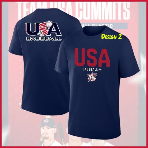 USA Baseball 2026 World Baseball Unisex T-shirt For Fan