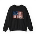 thumbnail image 1 of USA Baseball Season Sweatshirt, American Baseball Shirt, Patriotic Shirt, 1 of 7
