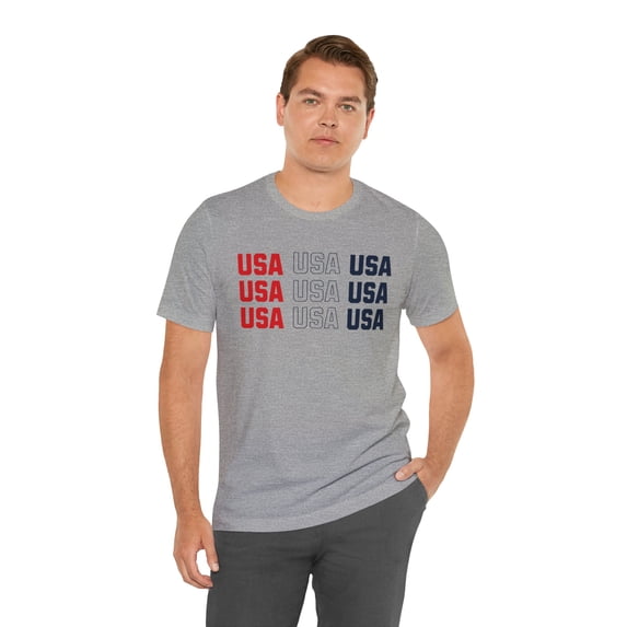 USA, Bella & Canvas, Short Sleeve Cotton Tshirt, Unisex