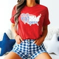 thumbnail image 1 of USA Bows- Red Unisex Graphic Tee, 1 of 4