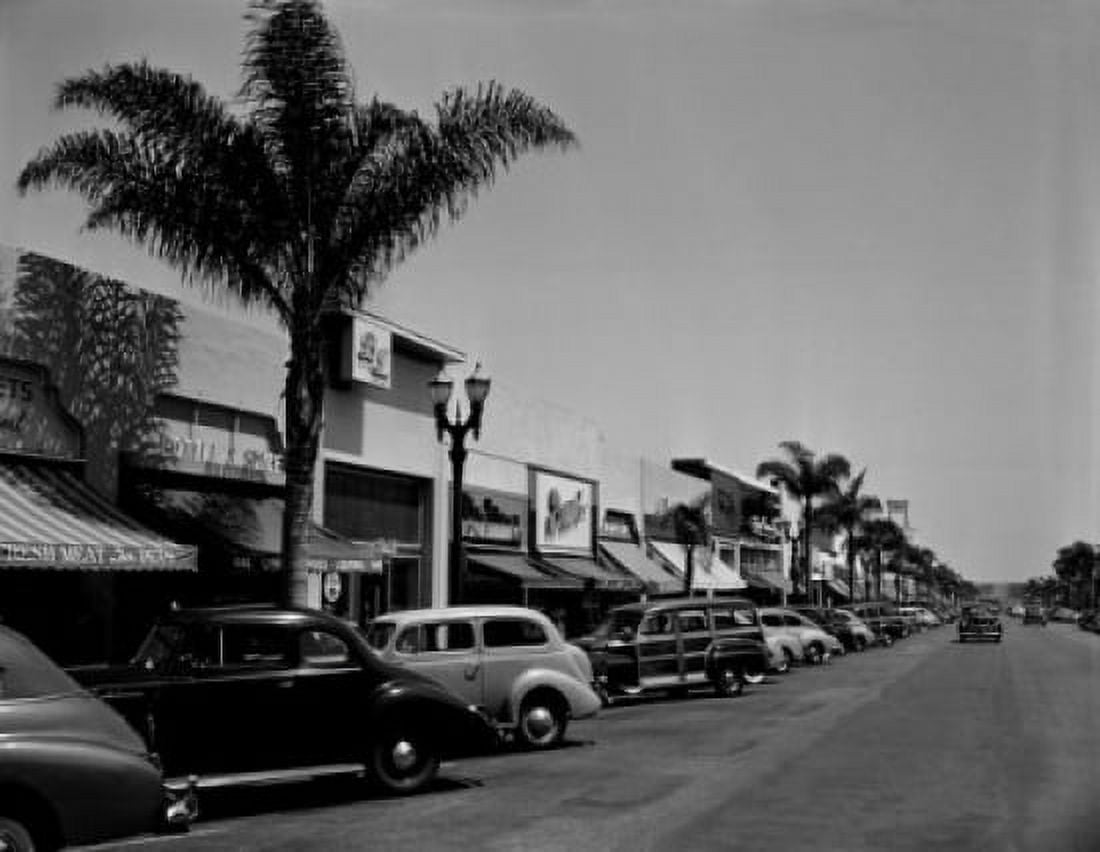 USA California Beverly Hills Beverly Drive Canvas Art - (24 x 36)