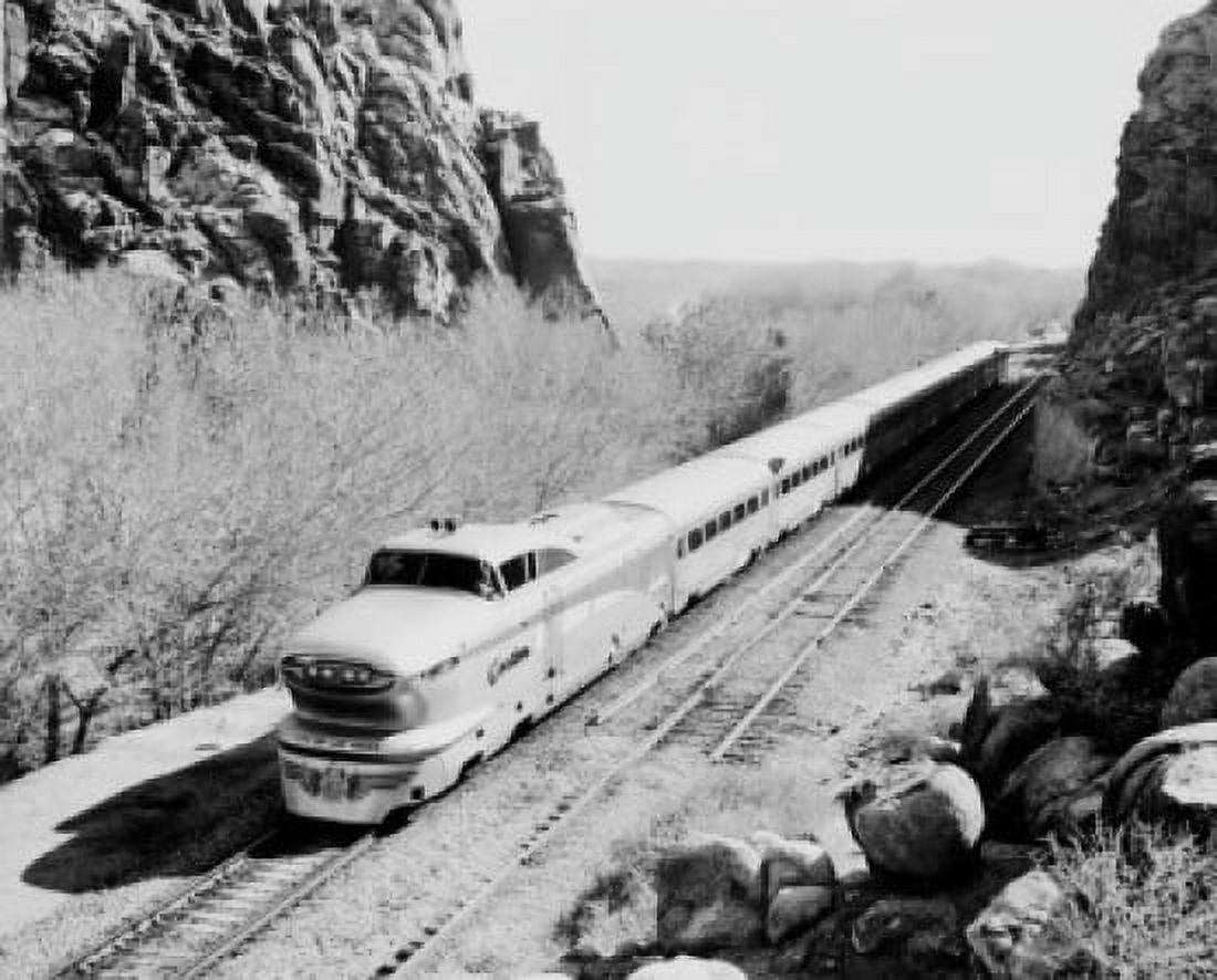 USA California Eastbound Union Pacific train Canvas Art - (24 x 36)