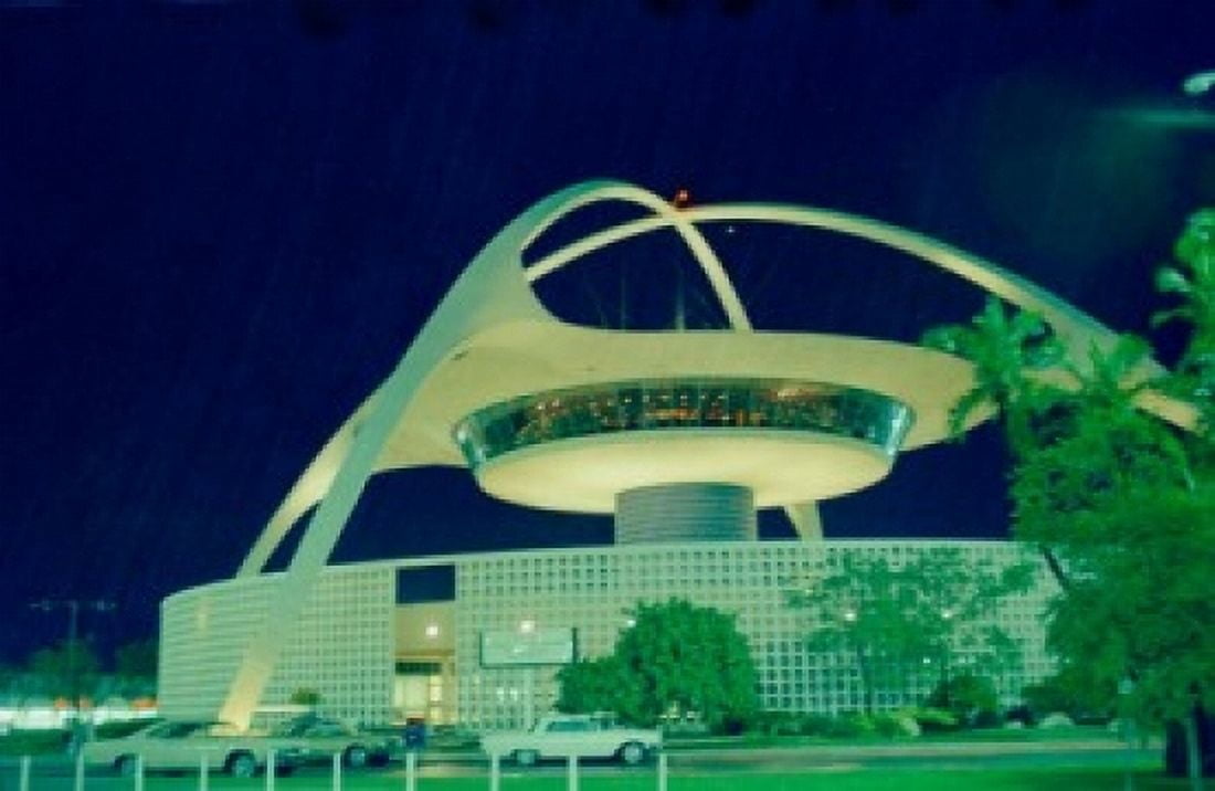USA California Los Angeles Los Angeles Airport International Host Restaurant Canvas Art - (24 x 36)