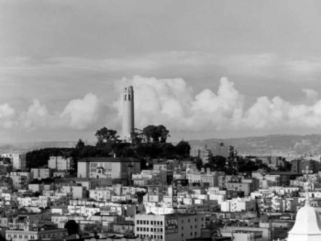 USA California San Francisco cityscape Canvas Art -  (24 x 36)
