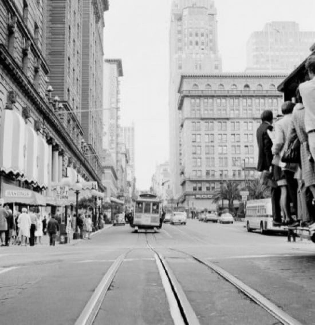 USA California San Francisco street scene Canvas Art - (24 x 36)