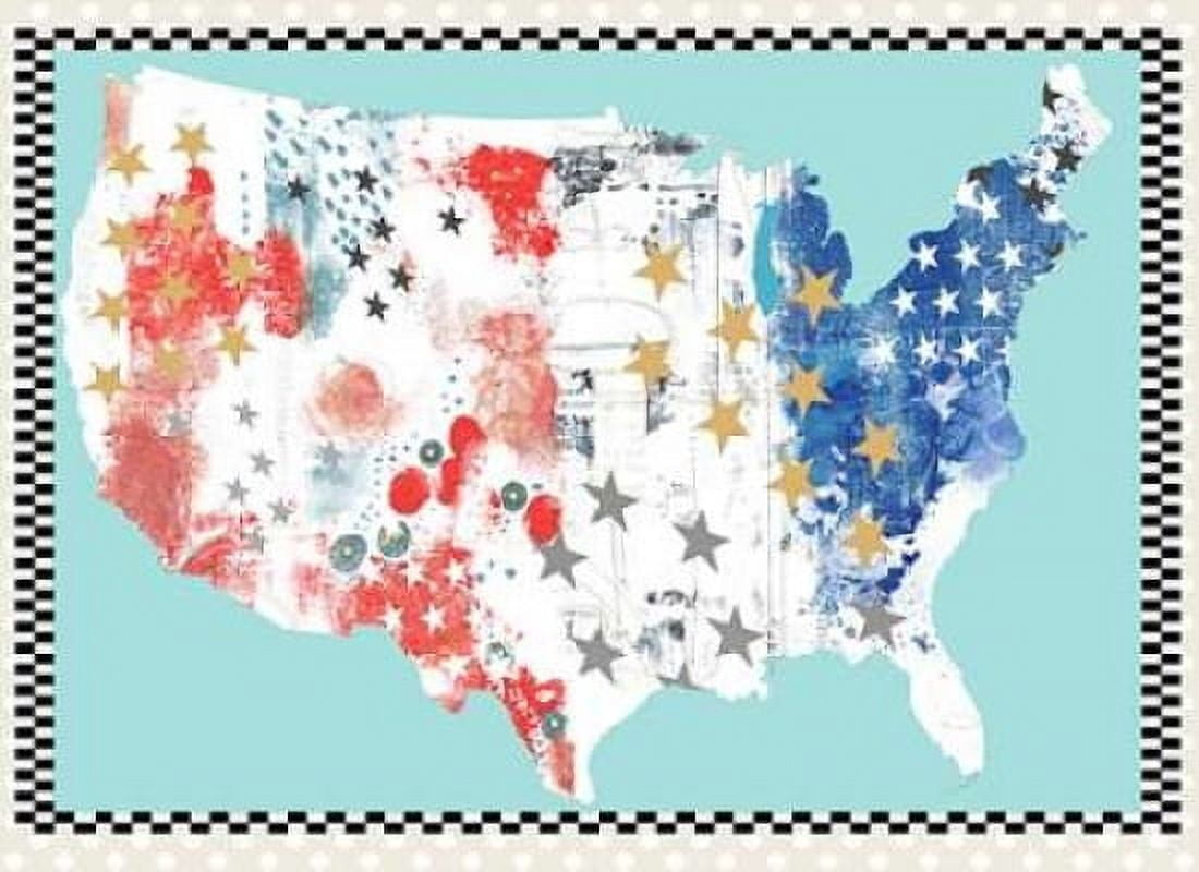 USA Canvas Art - Sarah Ogren (18 x 24)