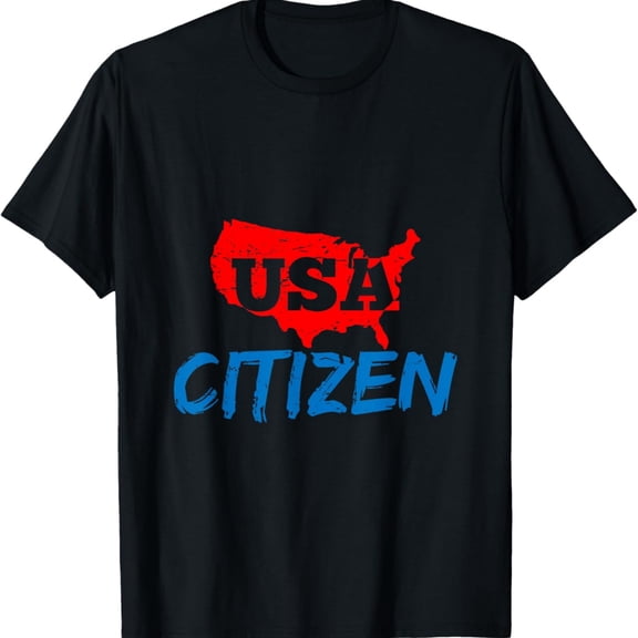 USA Citizen Happy CitizenShip Day Gift T-Shirt