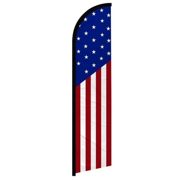 USA Classic Windless Banner Flag