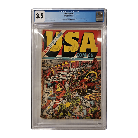 USA Comics #2 - CGC 3.5 Comic Book
