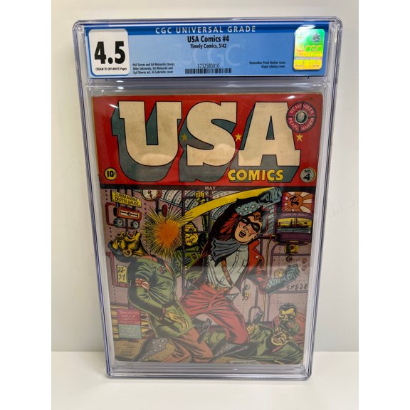 USA Comics #4 - CGC 4.5 Comic Book