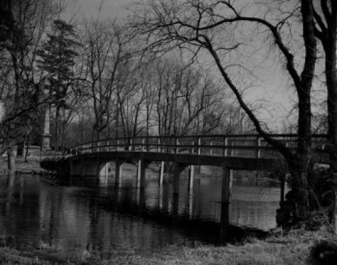 USA Concord bridge over river Canvas Art - (18 x 24)