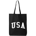 thumbnail image 1 of USA Cotton Canvas Tote Bag, 1 of 1