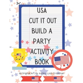 USA Cut It Out Build A Party Activity Book, (Paperback)