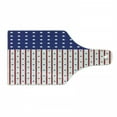 thumbnail image 1 of USA Cutting Board, American Flag with Stars and Stripes Nationality Independence Day Theme, Tempered Glass Cutting and Serving Board, Wine Bottle Shape, Violet Blue Ruby White, by Ambesonne, 1 of 1