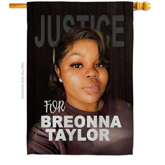 USA Decoration H170153-BO 28 x 40 in. Justice Lives Matter Black History Double-Sided Decorative Vertical House Flags - Decoration Banner Garden Yard Gift