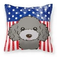 thumbnail image 1 of USA Design with Dog Fabric Decorative Pillow, 1 of 4
