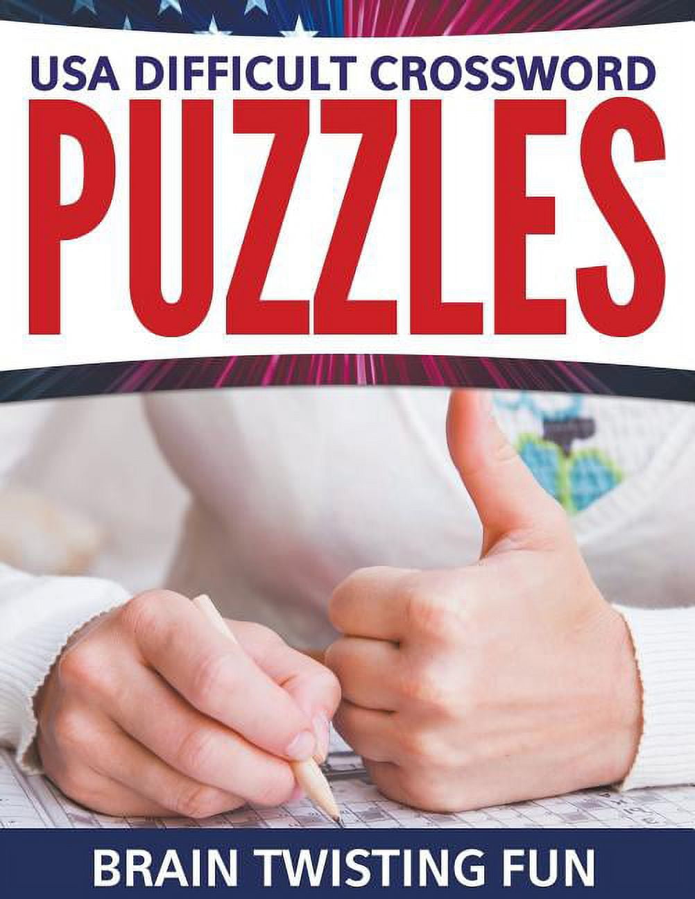 Usa difficult crossword puzzles: brain twisting fun (paperback) -  walmart.com
