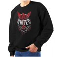thumbnail image 1 of USA Distressed Eagle Logo Patriotic Sweatshirt for Men or Women Brisco Brands M, 1 of 6