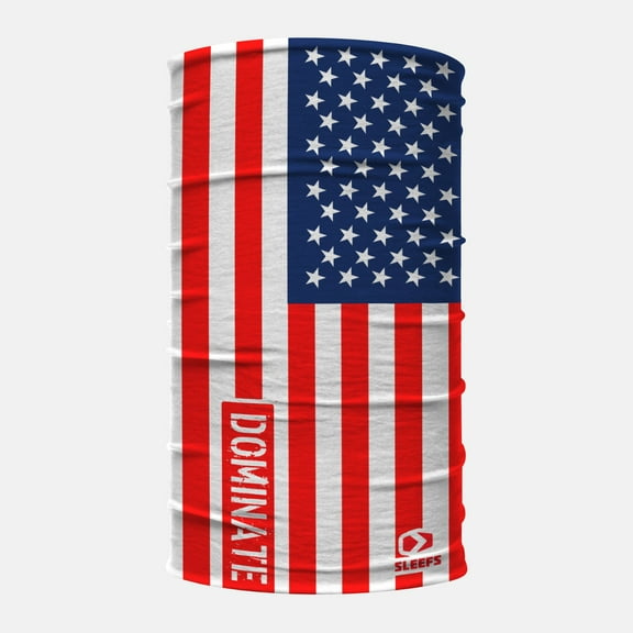 USA Dominate Flag Neck Gaiter