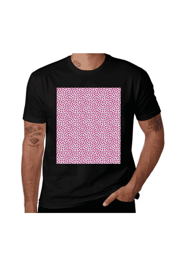 USA Downtown-Chicago Skyline-Pale Pink-Fuchsia- Casual Streetwea Everyday Tshirt Comfortable Wear tee shirt