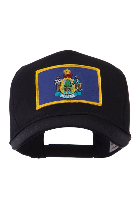 USA Eastern State Embroidered Patch Cap - Maine OSFM