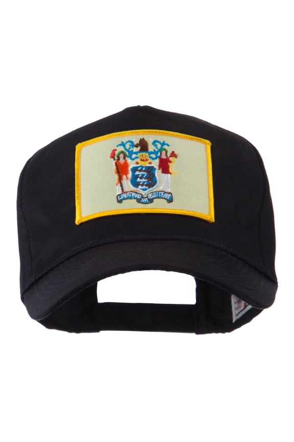 USA Eastern State Embroidered Patch Cap - New Jersey OSFM