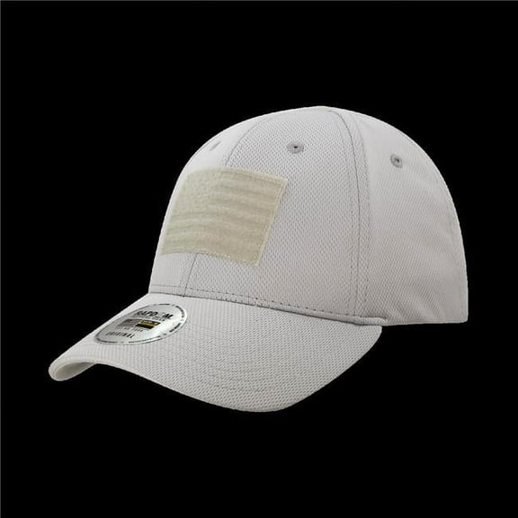USA Embossed Patch Cap - Grey