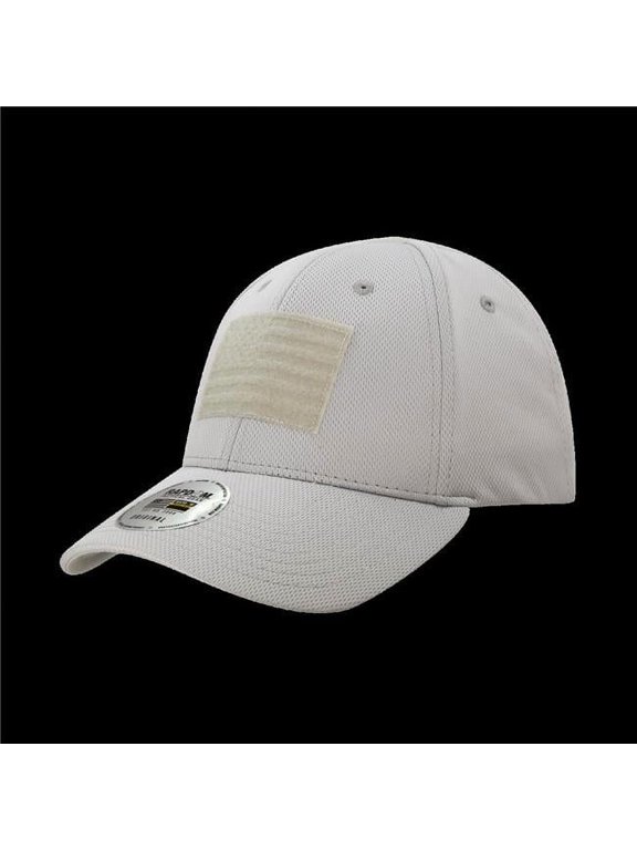 USA Embossed Patch Cap - Grey