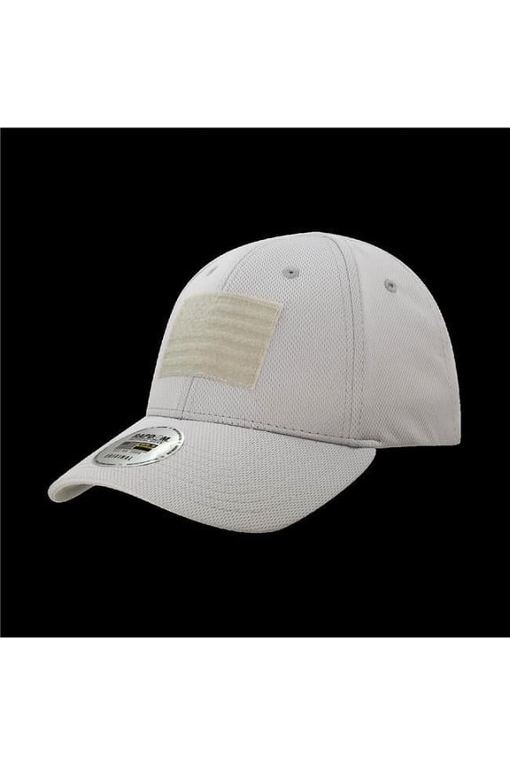 USA Embossed Patch Cap - Grey