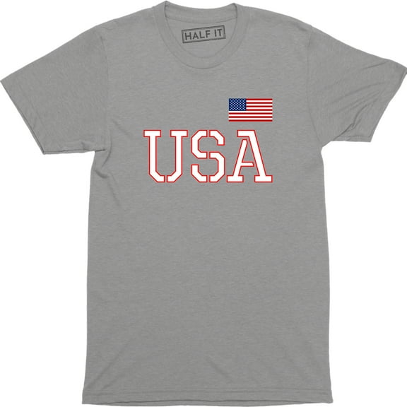 USA Flag 4th of July Independence Day American Flag Men's T-Shirt