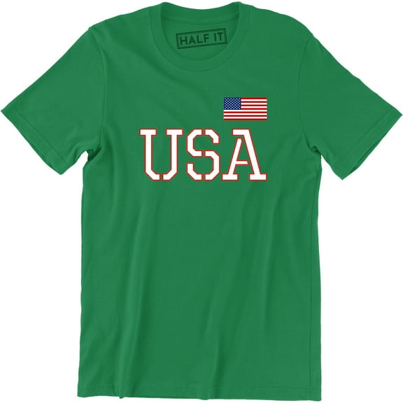 USA Flag 4th of July Independence Day American Flag Men's T-Shirt