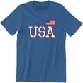 thumbnail image 1 of USA Flag 4th of July Independence Day American Flag Men's T-Shirt, 1 of 4