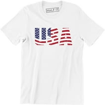 My Pronouns Are Usa 4Th Of July American Flag Tie Dye Casual Mens T ...
