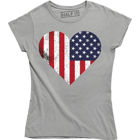 USA Flag 4th of July Independence Day American Flag Women's T-Shirt