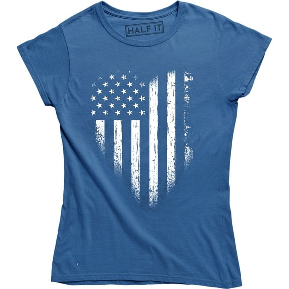 USA Flag 4th of July Independence Day American Flag Women's T-Shirt