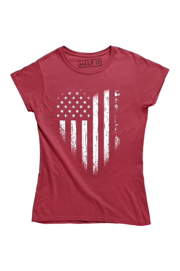 USA Flag 4th of July Independence Day American Flag Women's T-Shirt