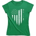 thumbnail image 1 of USA Flag 4th of July Independence Day American Flag Women's T-Shirt, 1 of 4