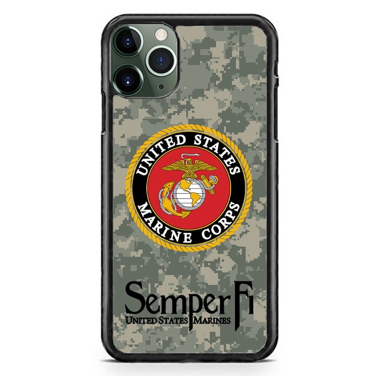 USA Flag Armed Forces Camo Phone Case Slim Hard Rubber Custom Case Cover  For iPhone 15 Pro Max - Walmart.com