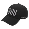 thumbnail image 1 of USA Flag Baseball Cap 250th Anniversary Trucker Hat Father Dad Mother Mom Adjustable Sportswear Hat for Men Women Adults, 1 of 6