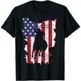 thumbnail image 1 of USA Flag Cowboy Roping T-Shirt, 1 of 4