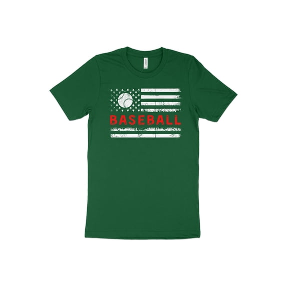 USA Flag Dad Coach Baseball Player Fan Outfit Birthday Gift T-Shirts for Dad Father Day Gift Idea Tee Shirts American Baseball Lover Gift