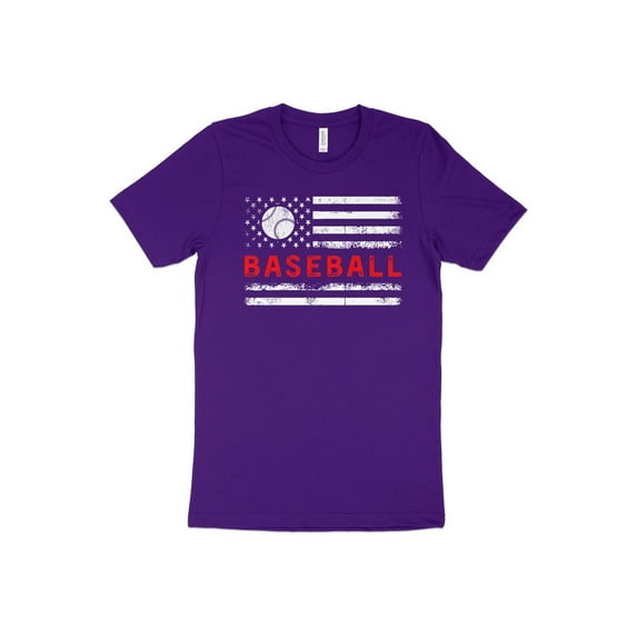 USA Flag Dad Coach Baseball Player Fan Outfit Birthday Gift T-Shirts for Dad Father Day Gift Idea Tee Shirts American Baseball Lover Gift