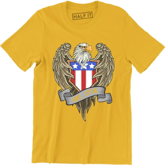 USA Flag Eagle Wings United States Flag American Flag 4th Of July T-Shirt